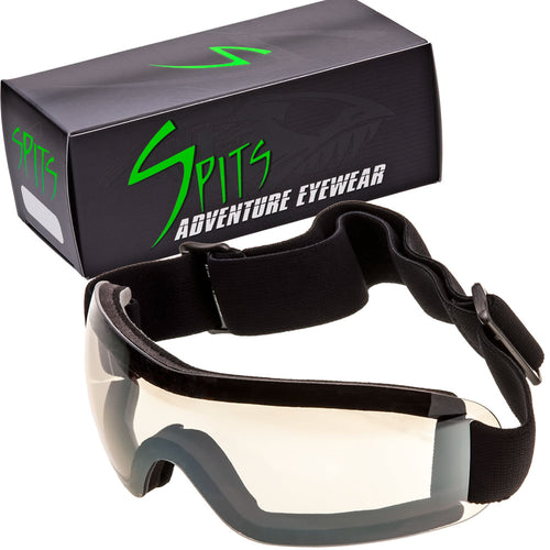 Flare IV vented goggles with EVA foam padding by Spits Eyewear