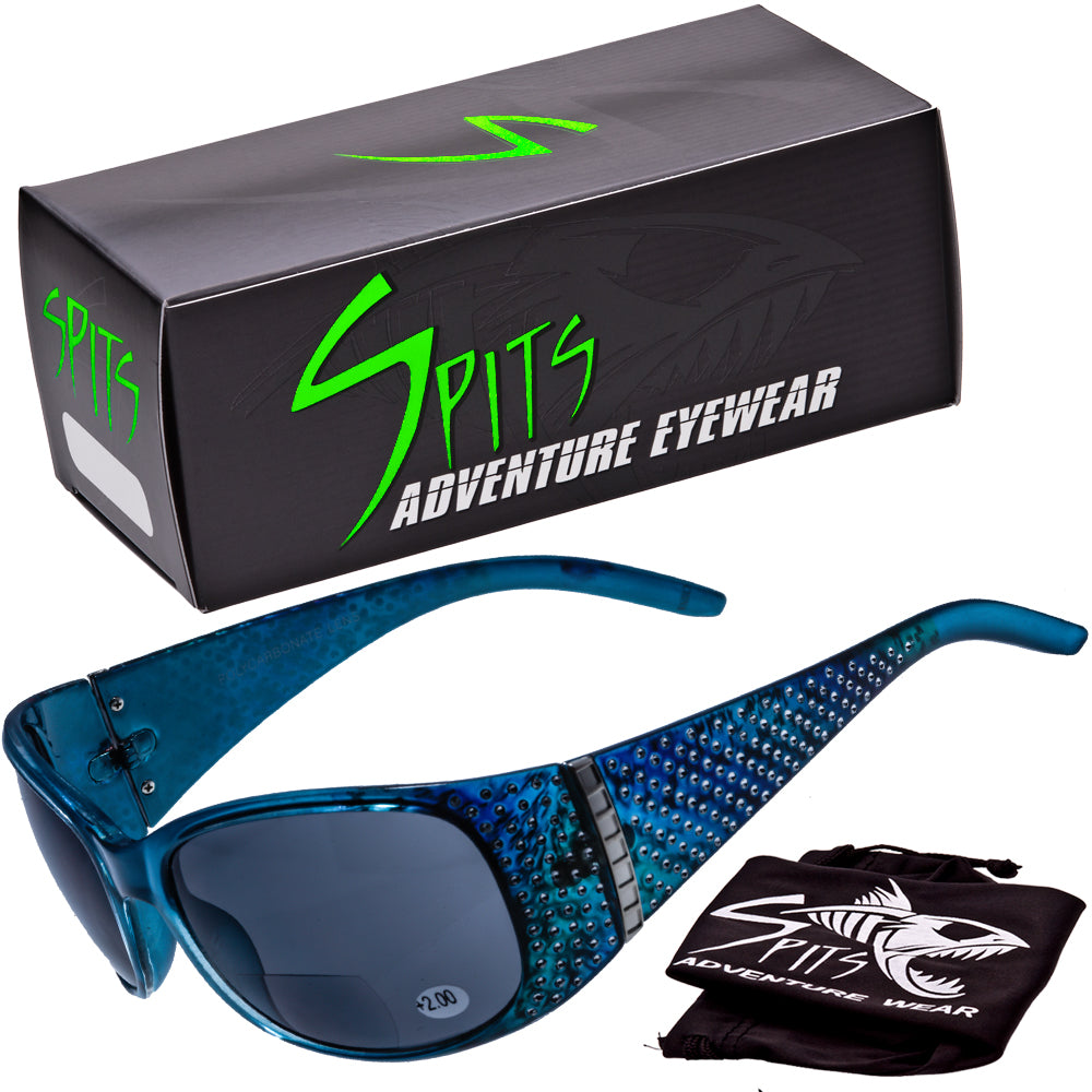 Nebula Bifocal Sunglasses Various Frame Colors and Foam Padding Options