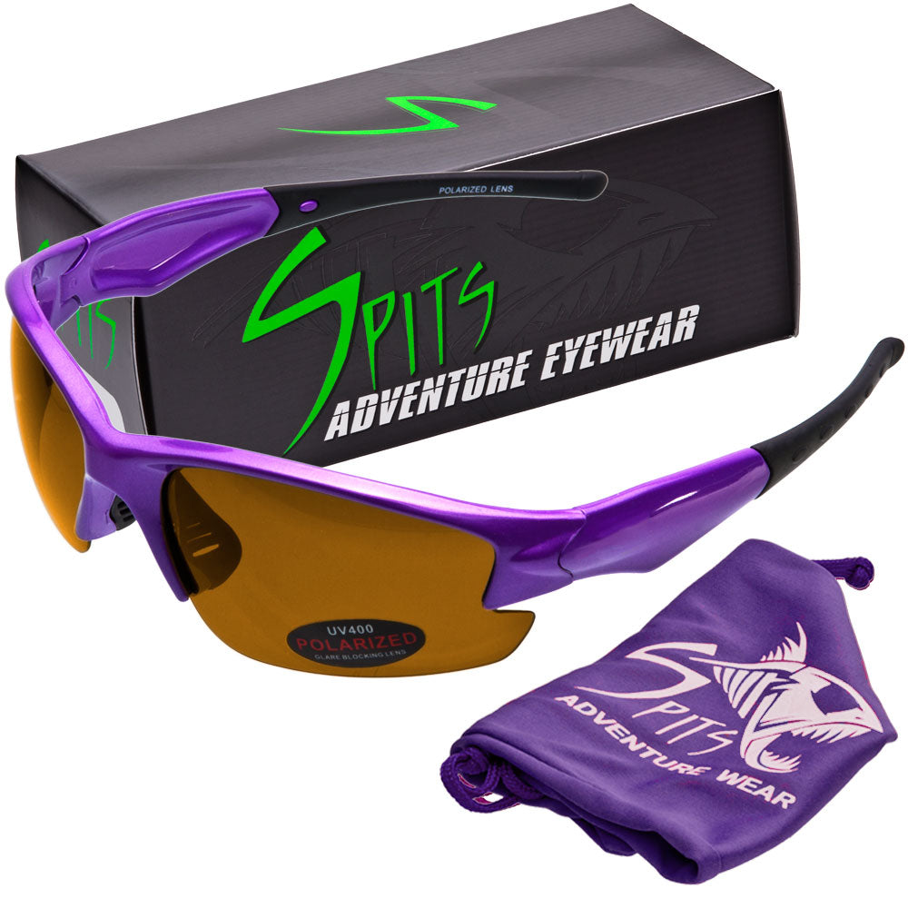 Maui 1 Polarized Sunglasses Frame Colors Pink, Purple, White, Various Lens Options