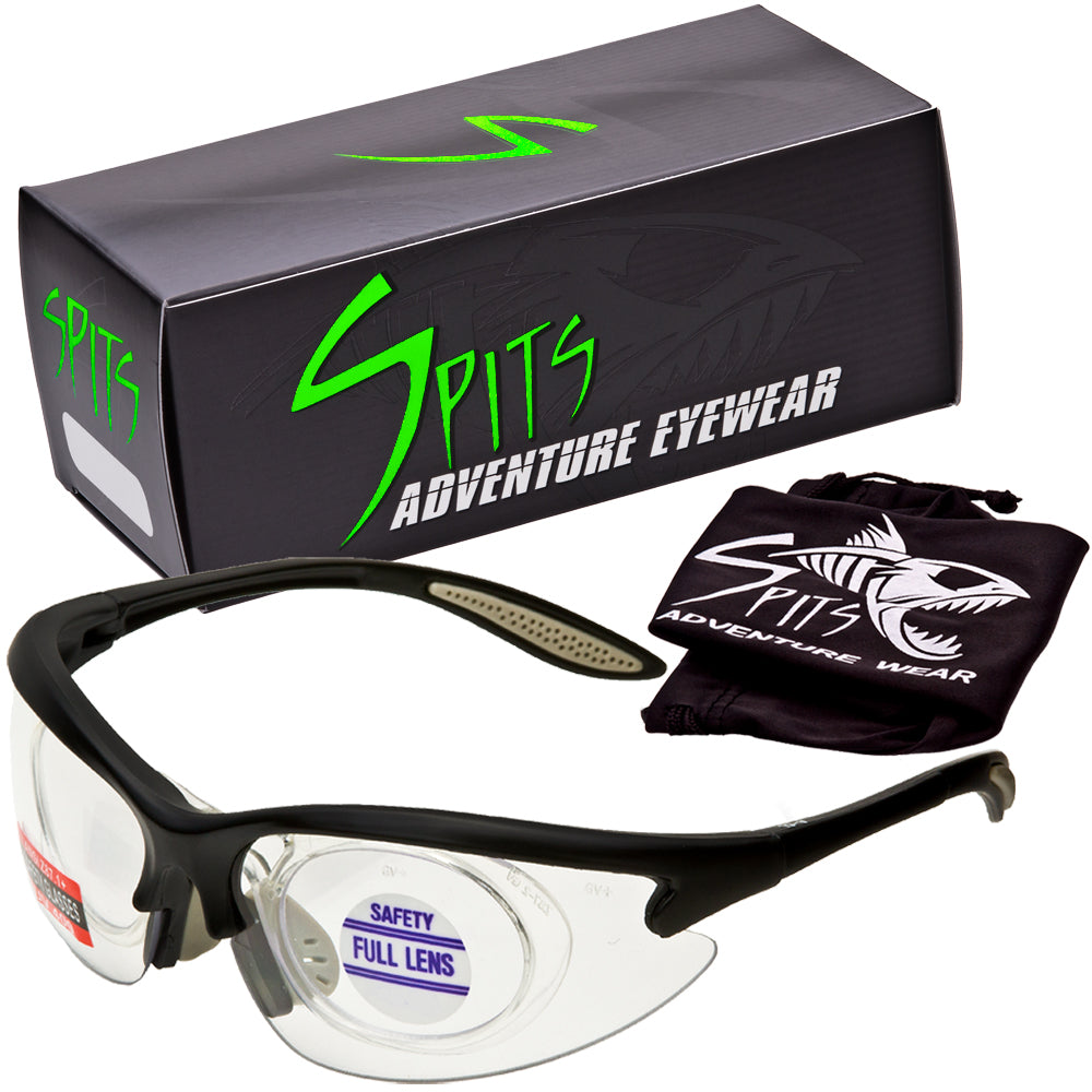 MAGshot Magnifying Hunting Shooting Safety Glasses Black Frame – Spits  Eyewear