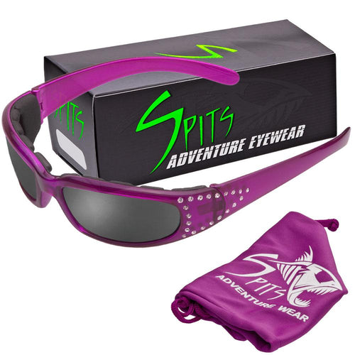 Marcie foam padded floating SUP and motorcycle sunglasses with standard lenses by Spits Eyewear