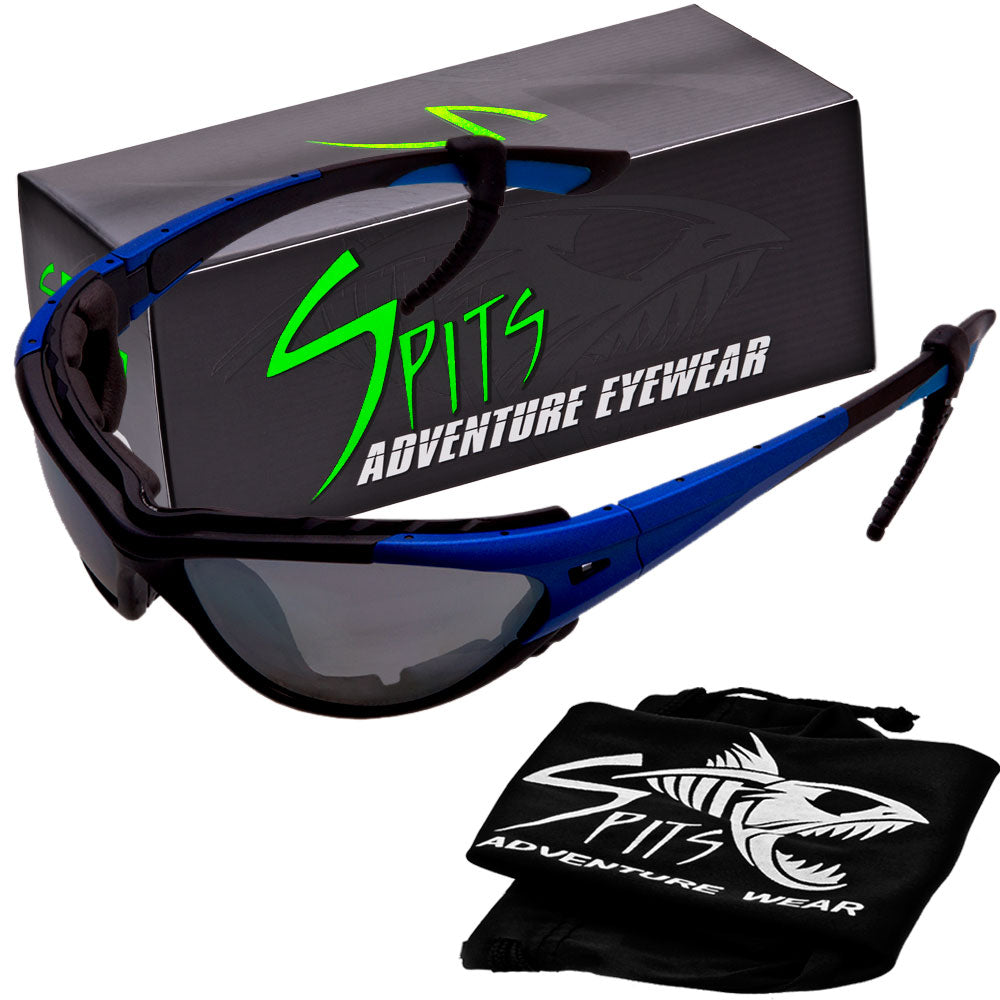 Outlook Removable Foam Padded Motorcycle Sunglasses, OSHA Safety Rated