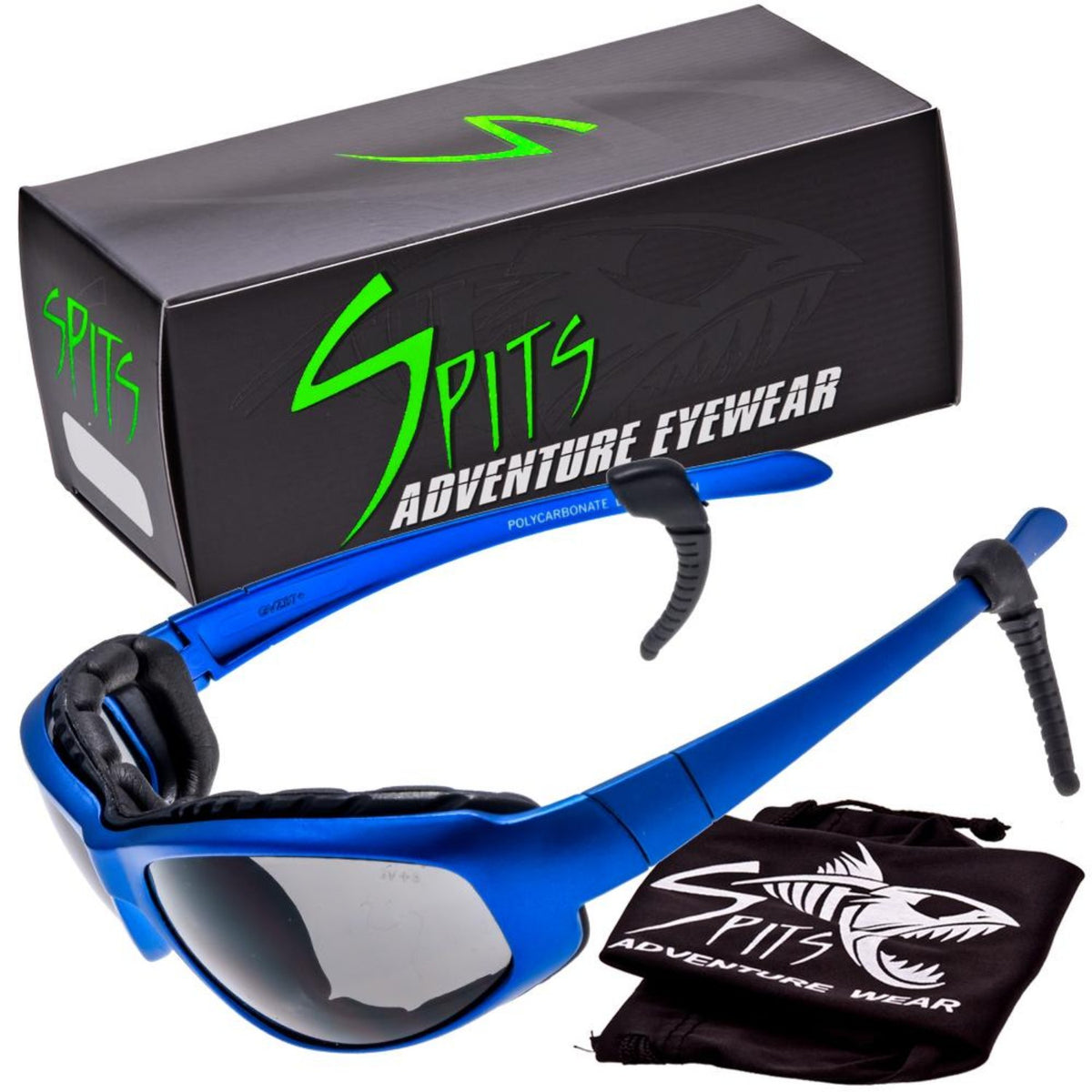 Sniper Blue -  Safety Rated Sunglasses Various Lens Colors, Photochromic and Foam Padding Options