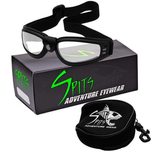Mach Speed compact folding motorcycle and watersport goggles by Spits Eyewear