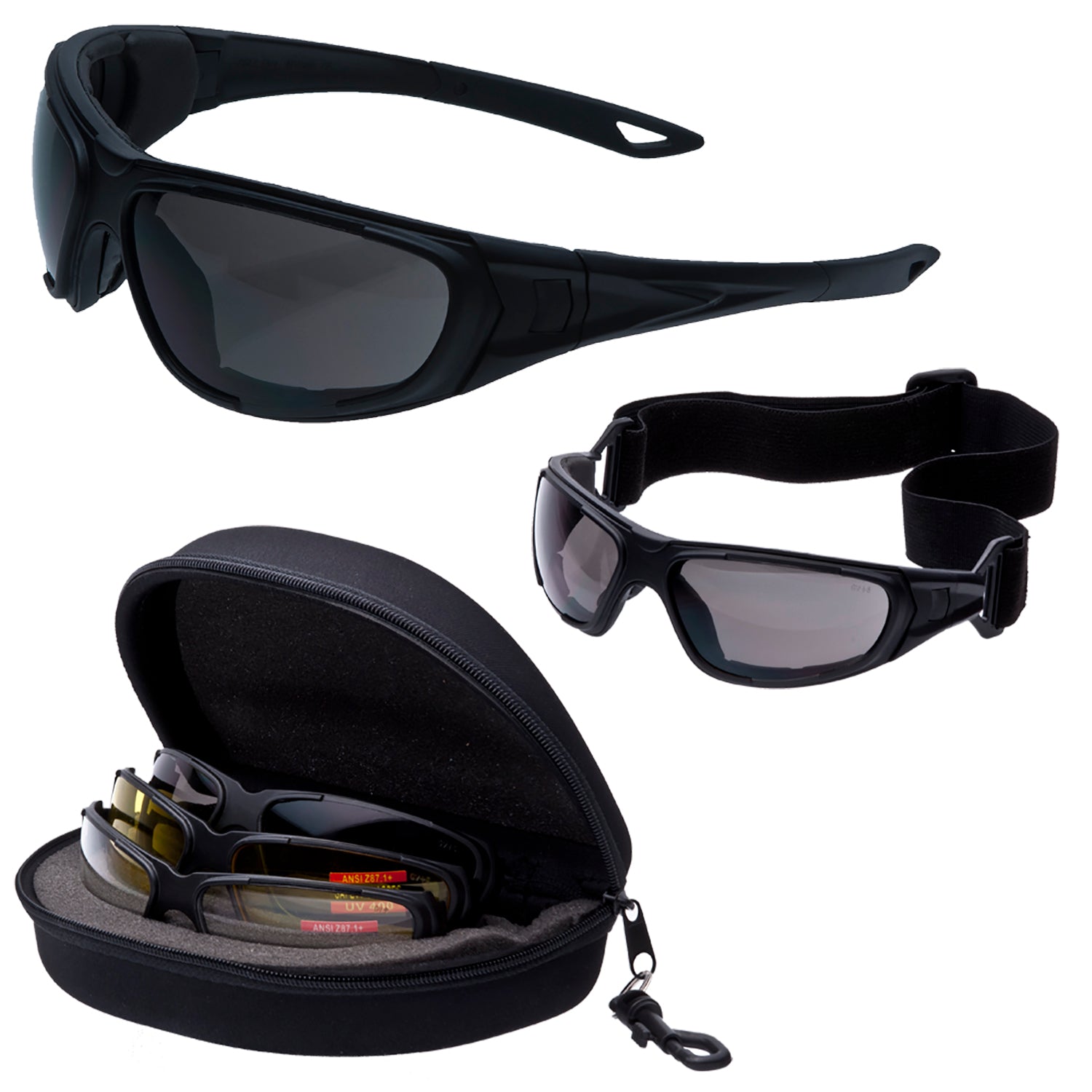 Sunglasses that Convert to Goggles