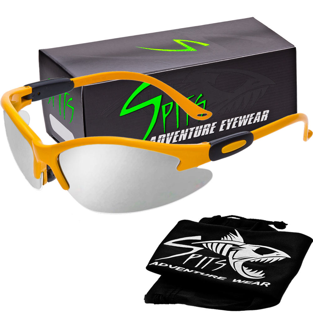 Cougar Mirrored Safety Glasses, 22 Limited Edition Frame Colors