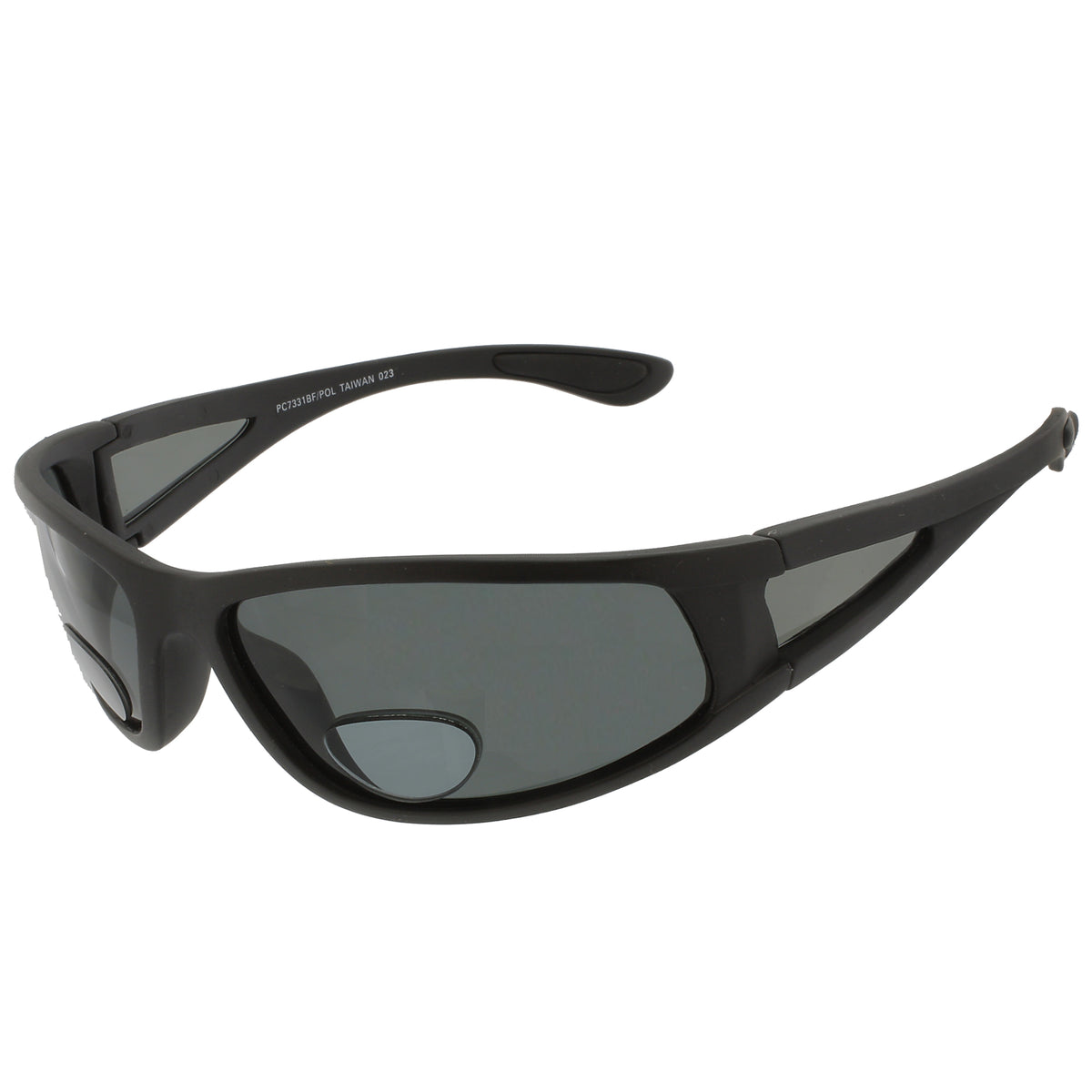 Fisher Polarized Bifocal  Sunglasses with Magnifier