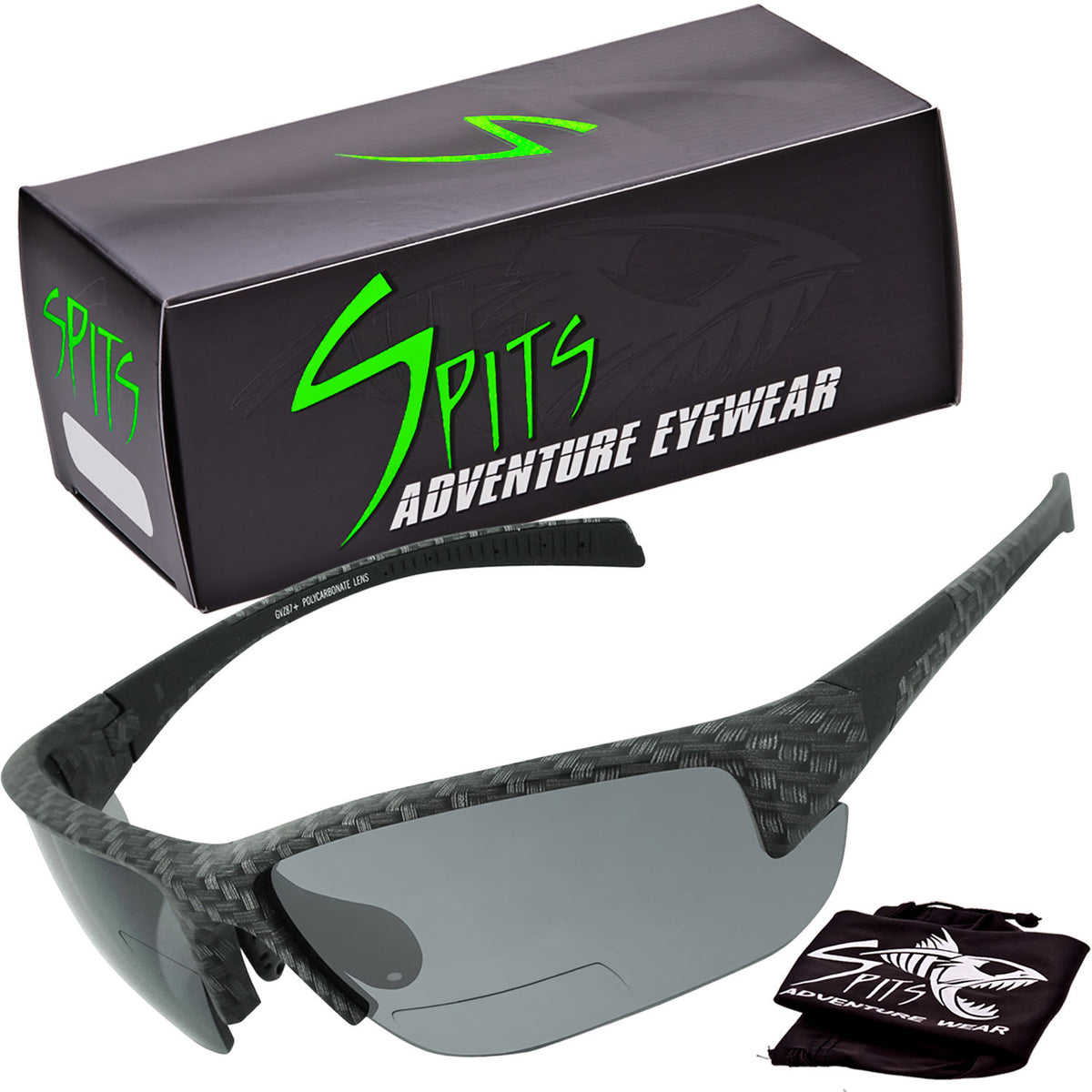 kona goggles Kona TT Photochromic BIFOCAL Running/Cycling Sunglasses Select Frame Color White Camo / 2.50