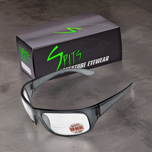 Mag-Safe bifocal magnifying safety glasses by Spits Eyewear