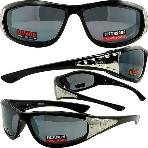 VIVA sports wrap sunglasses with EVA vented foam padding by Spits Eyewear