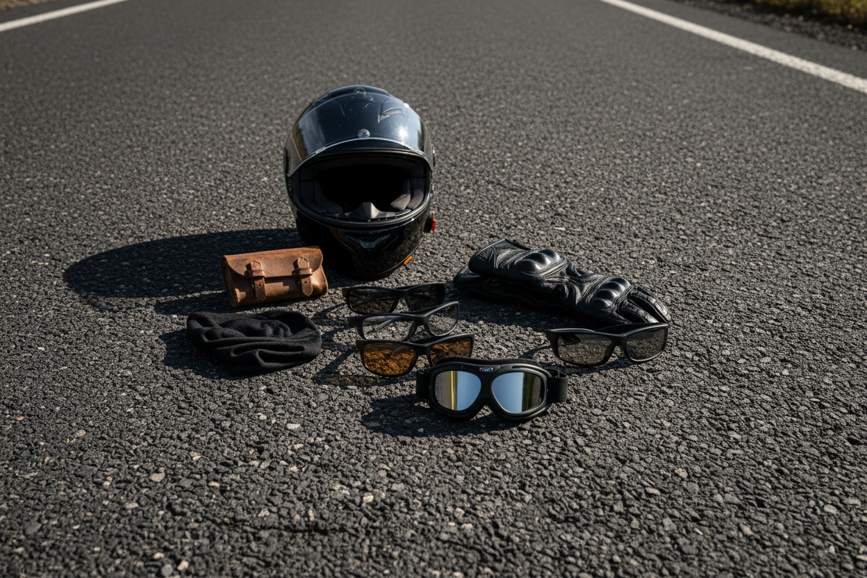Motorcycle Eyewear Banner