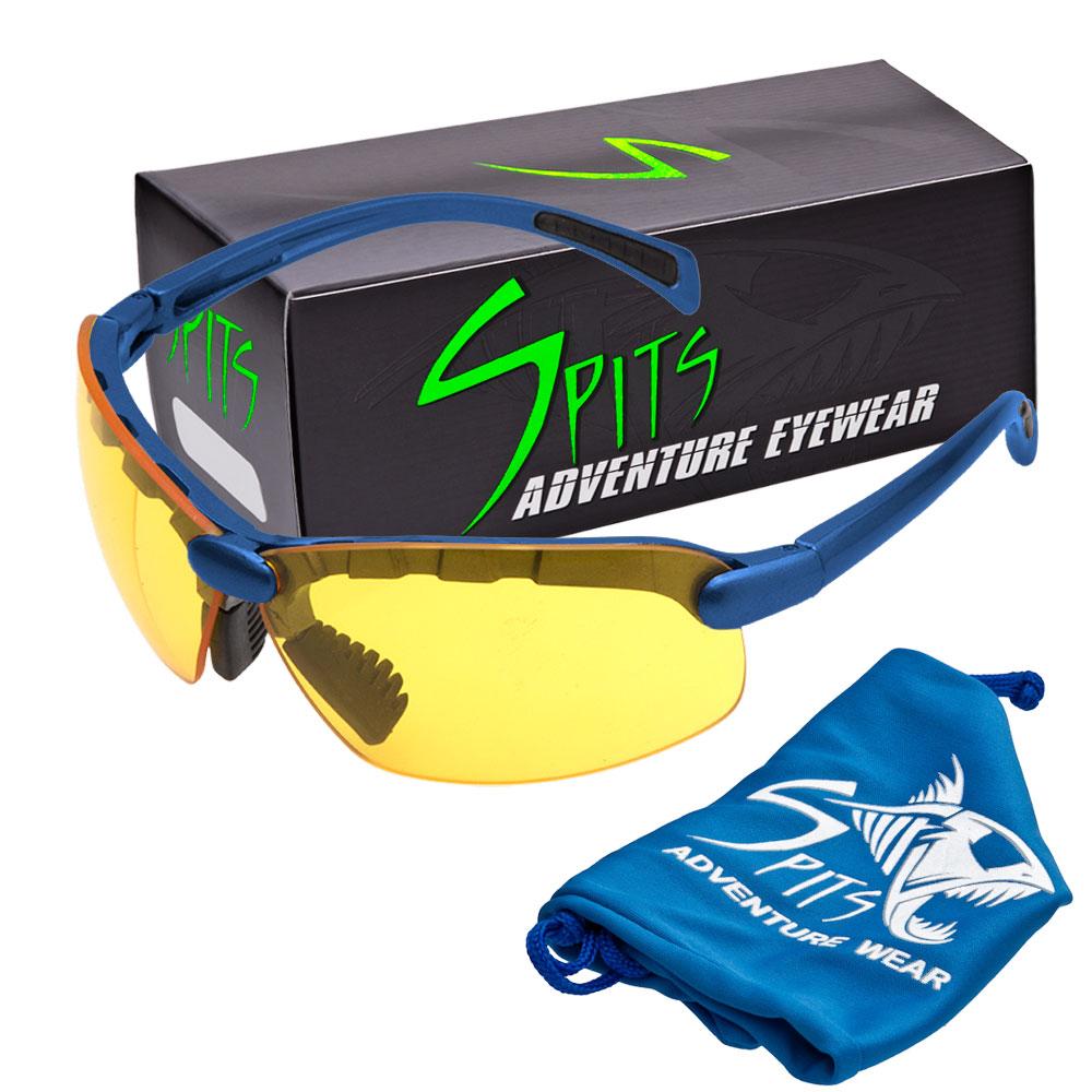 C2 Top Focal Shooting Glasses Black/Blue/Purple | Z87.1 – Spits