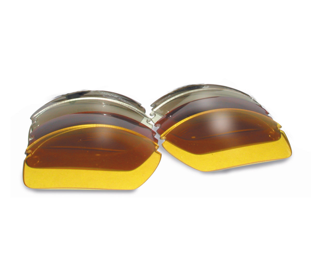 C2 Safety Glasses Replacement LENSES ONLY - in Various Lens Color Options