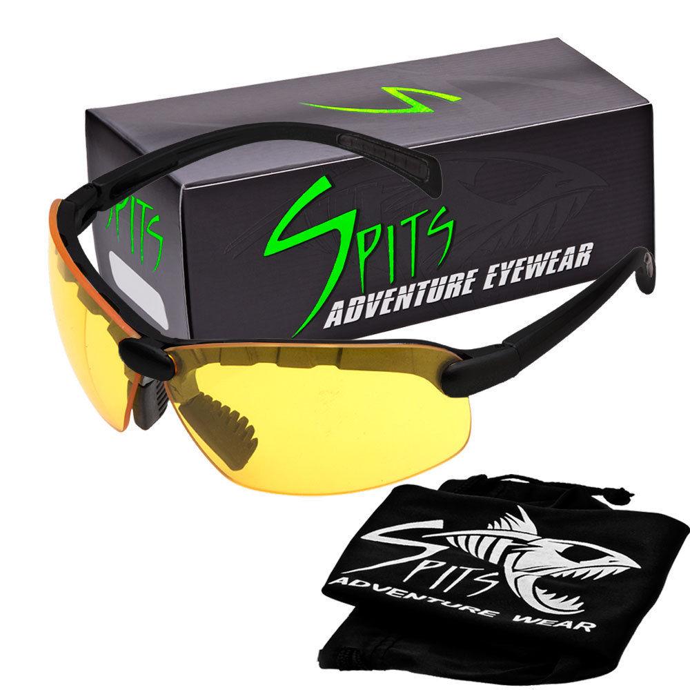 Spits C2 Top Focal Magnifier Hunting Shooting Safety Glasses Matte Bl Spits Eyewear