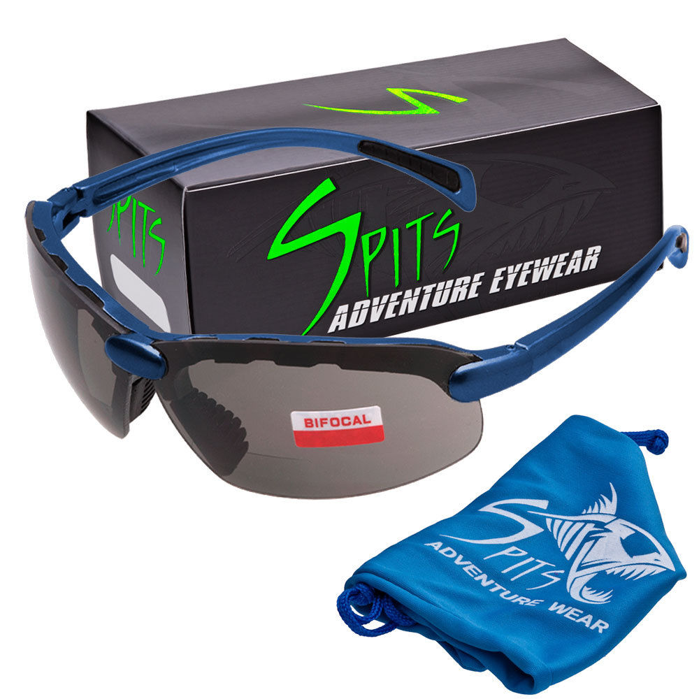 C2 Top Focal/Bottom Bifocal Safety Glasses in Blue Frame – Spits