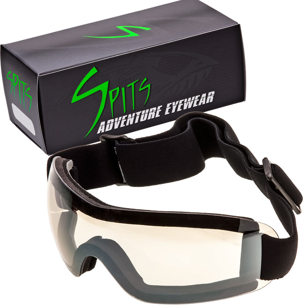 FLARE III Goggles - Advanced System Venting - Vented EVA Foam Padding - Vented Upper Frame - FREE Cleaning/Storage Pouch