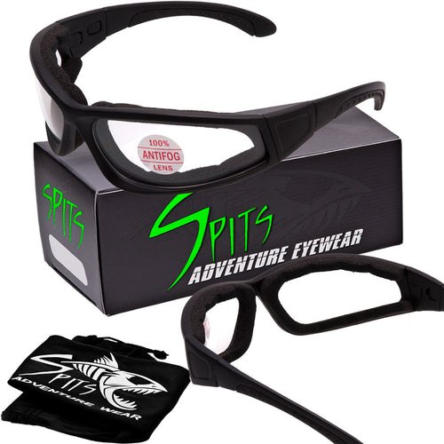 Headwind foam padded motorcycle sunglasses by Spits Eyewear