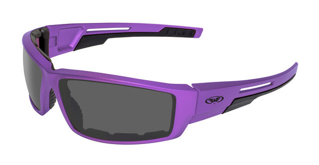 Strike Foam Padded Sunglasses with 10 Frame Colors and Various Lens Options