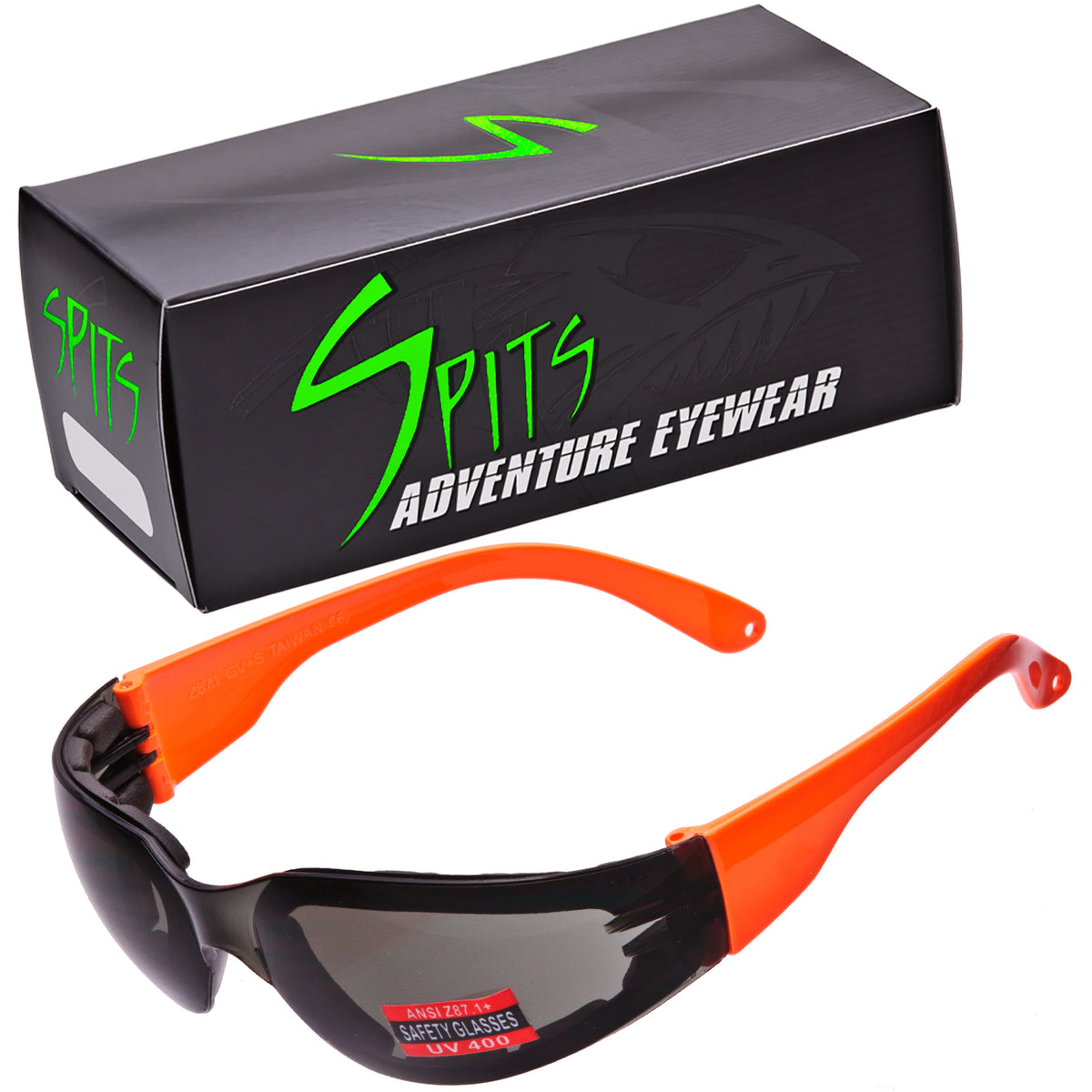 Rider Neon Safety Glasses Various Lens and Frame Options