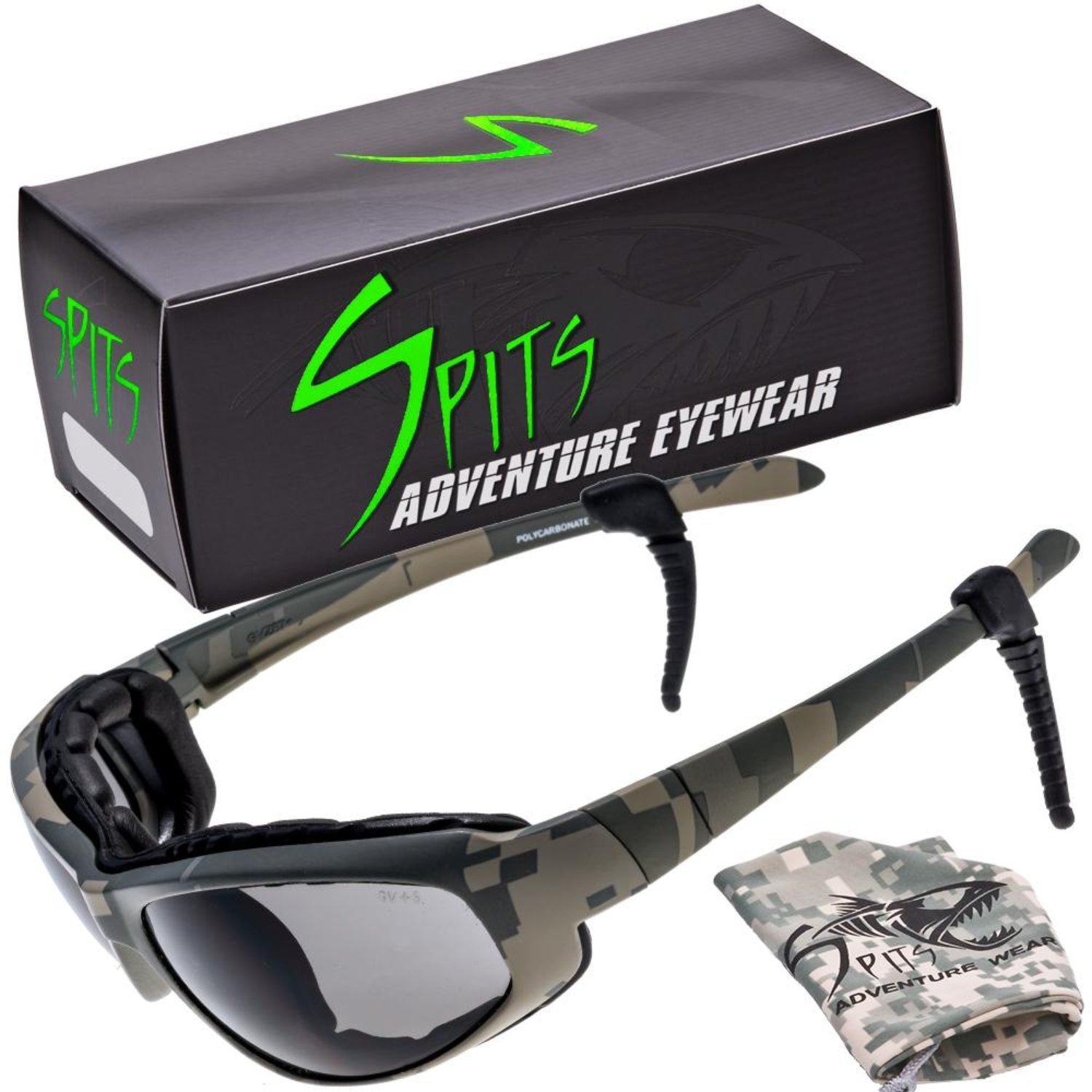 Camo fashion sunglasses with camo lenses