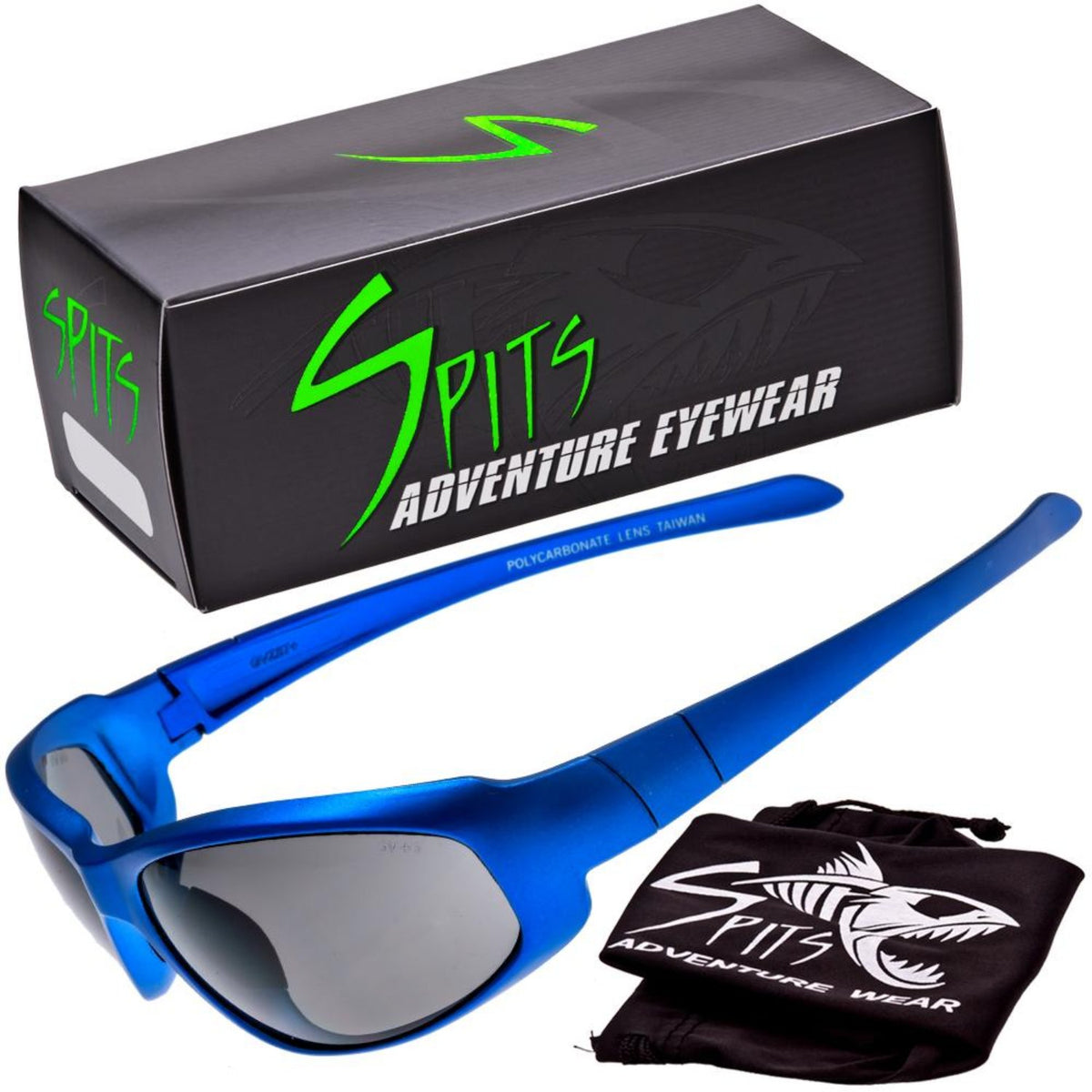 Sniper Blue -  Safety Rated Sunglasses Various Lens Colors, Photochromic and Foam Padding Options
